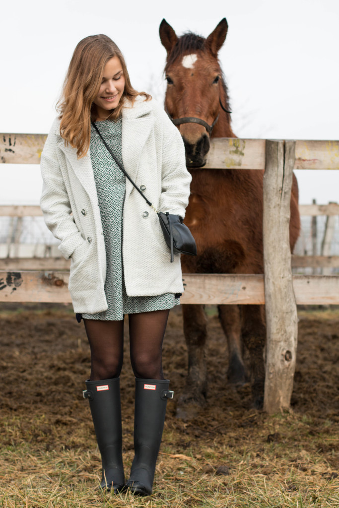 annalaurakummer, anna laura kummer, outfit, fashion, winter look, hunter boots, österreichische blogger