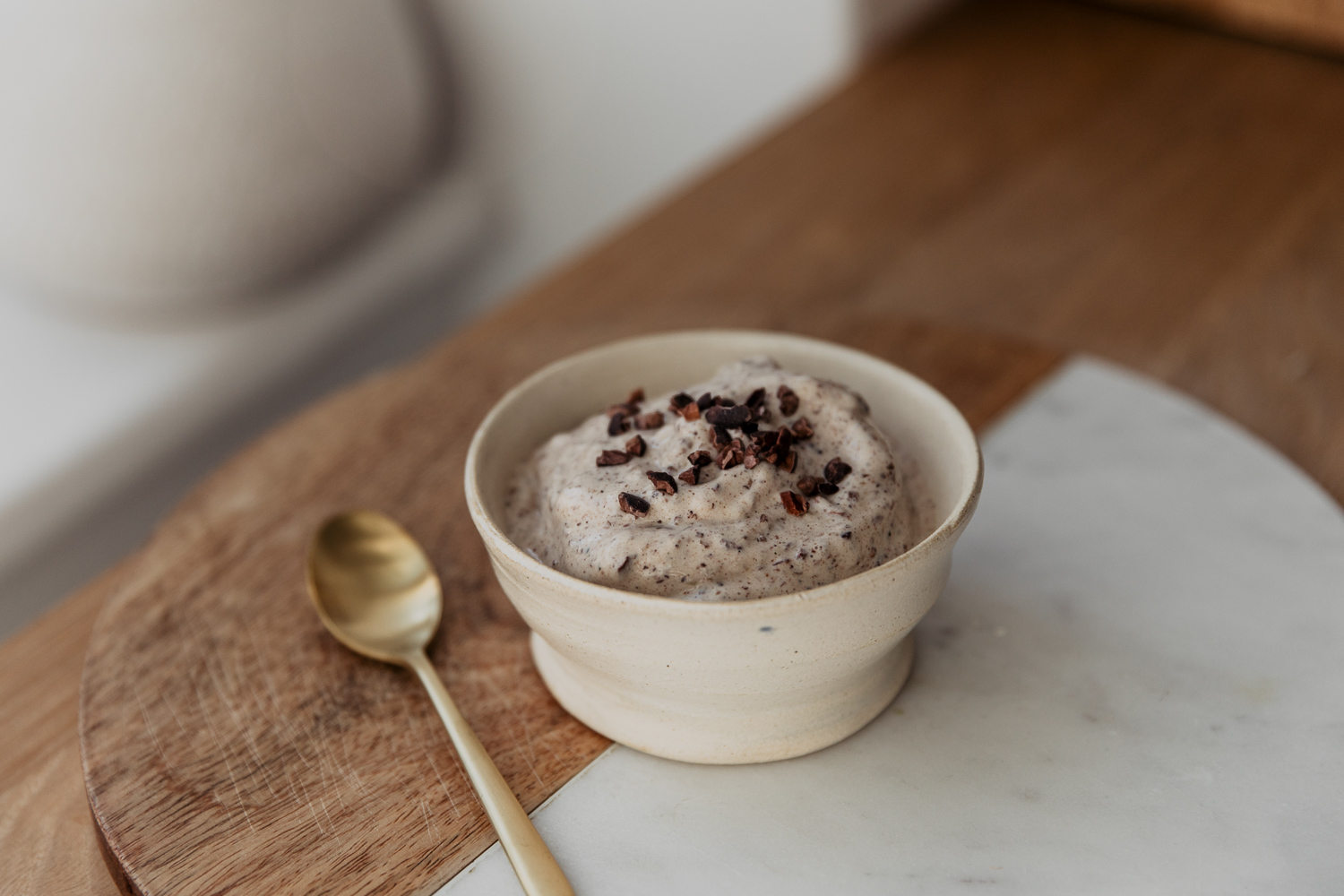 annalaurakummer, rezept, eis, eiscreme, vegan, stracciatella